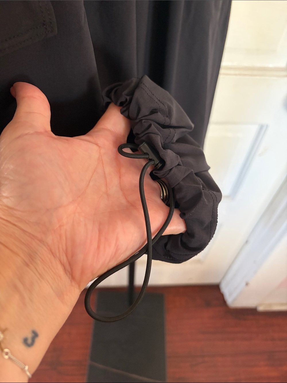 Fabletics Black Cargo Track Joggers - Picture 4 of 6